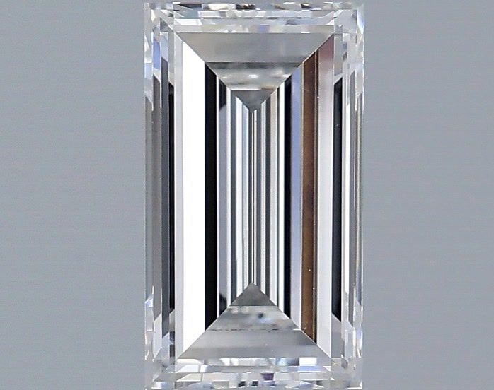 Loose Diamond - BAGUETTE 1.05ct E VVS2: Loose Diamond - BAGUETTE 1.05ct E VVS2 Source: This is a real non-mined Diamond that has been grown in a lab Shape: BAGUETTE Carats: 1.05 Color: E Clarity: VVS2 Certification: IGI Video: