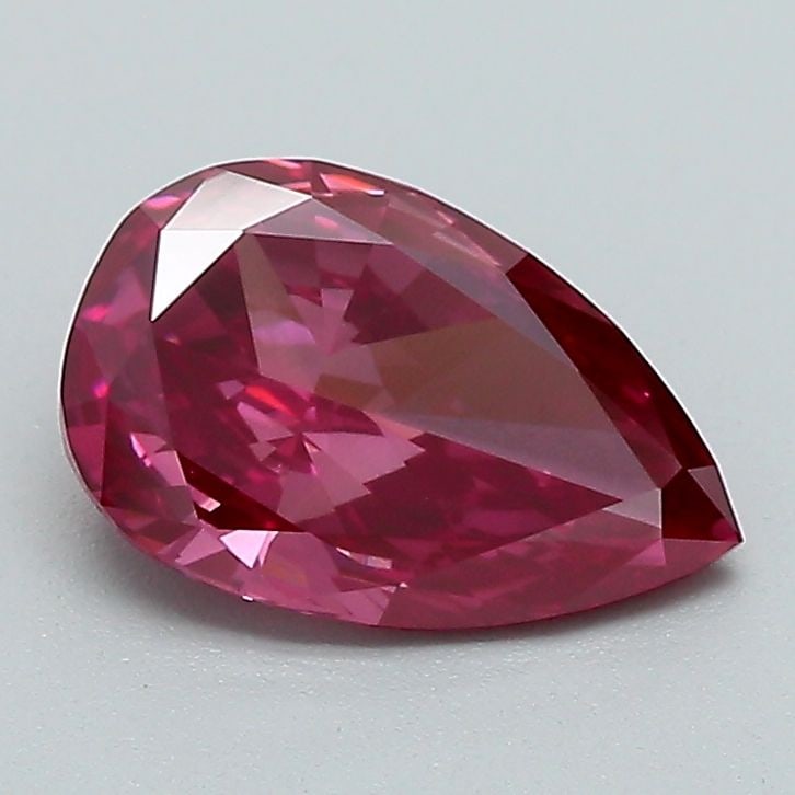 Loose Diamond - PEAR 1.13ct Fancy Vivid Pink VS1: Loose Diamond - PEAR 1.13ct Fancy Vivid Pink VS1 Source: This is a real non-mined Diamond that has been grown in a lab Shape: PEAR Carats: 1.13 Color: Fancy Vivid Pink Certification: NONE Video: