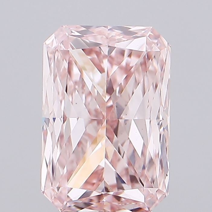 Loose Diamond - RADIANT 4.0ct Fancy Intense Pink VS1: Loose Diamond - RADIANT 4.0ct Fancy Intense Pink VS1 Source: This is a real non-mined Diamond that has been grown in a lab Shape: RADIANT Carats: 4.0 Color: Fancy Intense Pink Certification: IGI Video