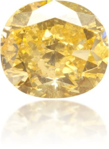 Loose Diamond - OVAL 1.42ct Fancy Intense Yellow I1: Loose Diamond - OVAL 1.42ct Fancy Intense Yellow I1 Source: Natural Shape: OVAL Carats: 1.42 Color: Fancy Intense Yellow Certification: GIA The Diamond Depot Guarantee: All items in this auction are g