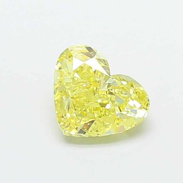 Loose Diamond - HEART 1.21ct Fancy Intense Yellow SI1: Loose Diamond - HEART 1.21ct Fancy Intense Yellow SI1 Source: This is a real non-mined Diamond that has been grown in a lab Shape: HEART Carats: 1.21 Color: Fancy Intense Yellow Certification: IGI Vid