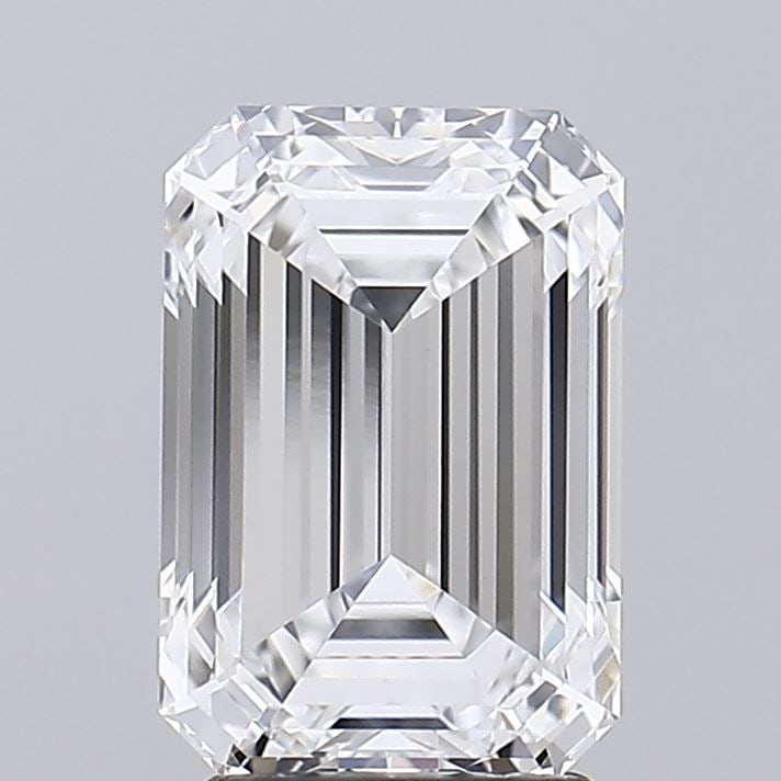 Loose Diamond - EMERALD 2.59ct D VVS2: Loose Diamond - EMERALD 2.59ct D VVS2 Source: This is a real non-mined Diamond that has been grown in a lab Shape: EMERALD Carats: 2.59 Color: D Clarity: VVS2 Certification: IGI Video: Video Link The