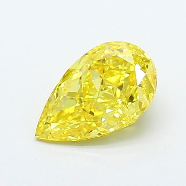 Loose Diamond - PEAR 1.16ct Fancy Vivid Yellow VS1: Loose Diamond - PEAR 1.16ct Fancy Vivid Yellow VS1 Source: This is a real non-mined Diamond that has been grown in a lab Shape: PEAR Carats: 1.16 Color: Fancy Vivid Yellow Certification: IGI Video: