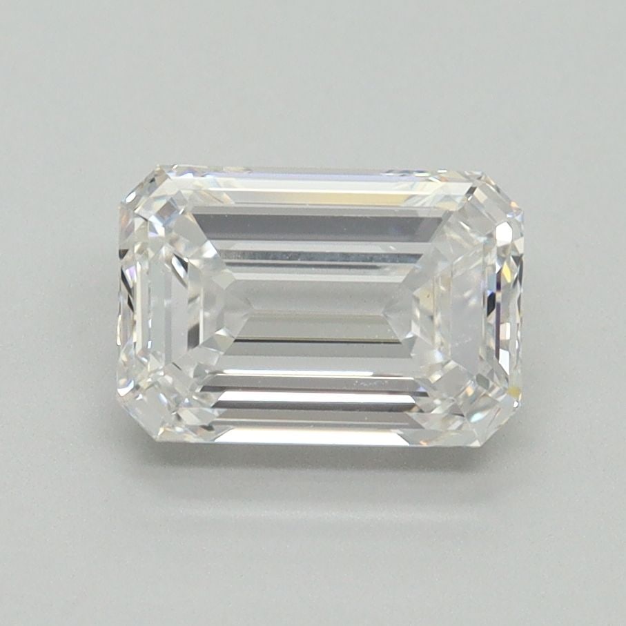 Loose Diamond - EMERALD 1.56ct E VVS2: Loose Diamond - EMERALD 1.56ct E VVS2 Source: This is a real non-mined Diamond that has been grown in a lab Shape: EMERALD Carats: 1.56 Color: E Clarity: VVS2 Certification: IGI Video: Video Link The