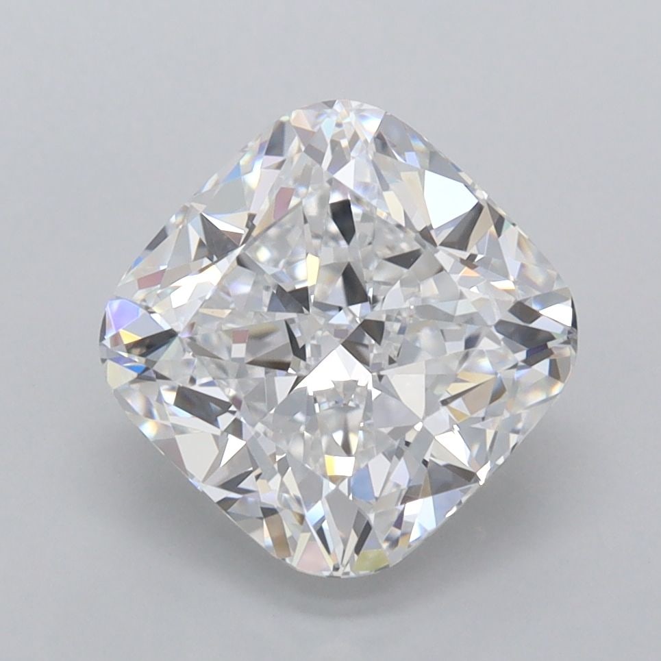 Loose Diamond - CUSHION MODIFIED 2.96ct D FL: Loose Diamond - CUSHION MODIFIED 2.96ct D FL Source: This is a real non-mined Diamond that has been grown in a lab Shape: CUSHION MODIFIED Carats: 2.96 Color: D Clarity: FL Certification: IGI Video: