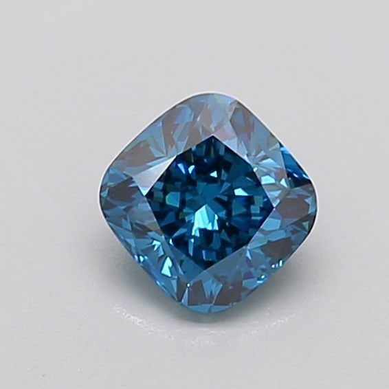 Loose Diamond - CUSHION MODIFIED 0.51ct Fancy Vivid Blue VS1: Loose Diamond - CUSHION MODIFIED 0.51ct Fancy Vivid Blue VS1 Source: This is a real non-mined Diamond that has been grown in a lab Shape: CUSHION MODIFIED Carats: 0.51 Color: Fancy Vivid Blue Certific