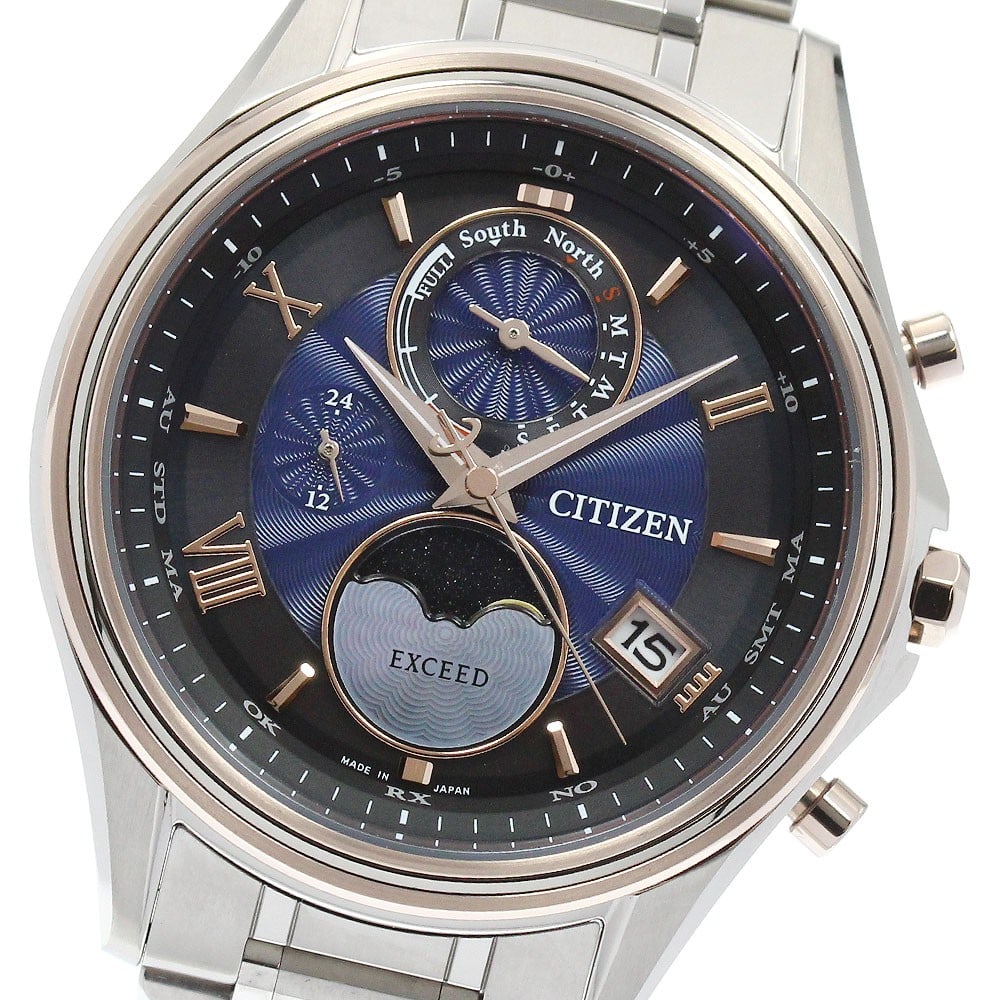 Citizen Exceed Limited Edition Japan Wristwatch H874-004JJ02 BY1026-65F: Citizen Exceed Limited Edition Japan Wristwatch H874-004JJ02 BY1026-65F This is a pre-owned CITIZEN H874-004JJ02/BY1026-65F Exceed Direct Flight Limited Edition wristwatch, designed for men and made i