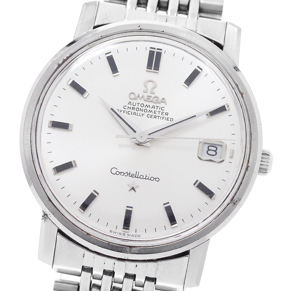 Omega men's Constellation chronometer date wristwatch Cal. 564 (1 of 9)
