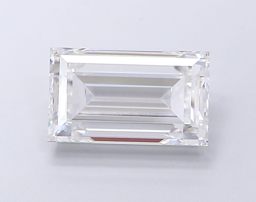 Loose Diamond - BAGUETTE 4.02ct E VVS2: Loose Diamond - BAGUETTE 4.02ct E VVS2 Source: This is a real non-mined Diamond that has been grown in a lab Shape: BAGUETTE Carats: 4.02 Color: E Clarity: VVS2 Certification: IGI Video: