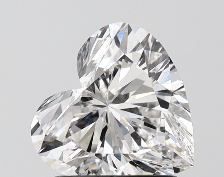 Loose Diamond - HEART 1.53ct E VVS1: Loose Diamond - HEART 1.53ct E VVS1 Source: This is a real non-mined Diamond that has been grown in a lab Shape: HEART Carats: 1.53 Color: E Clarity: VVS1 Certification: IGI Video: