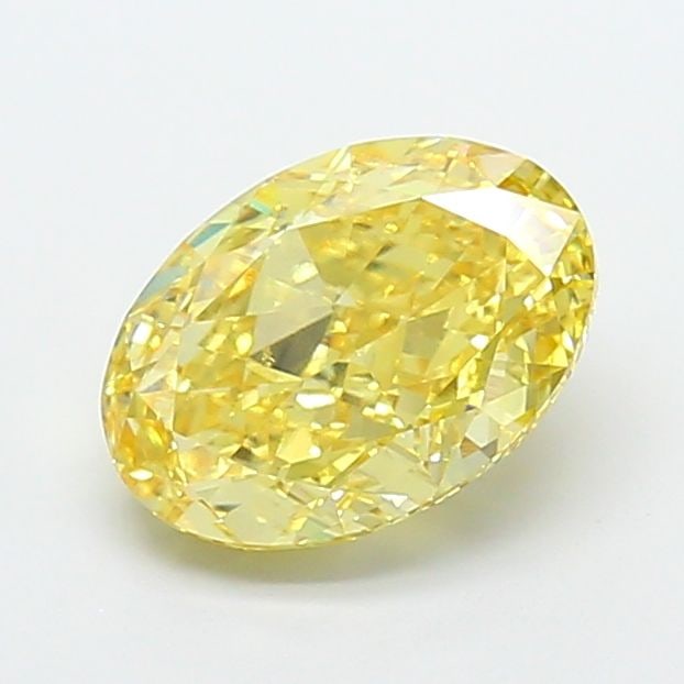 Loose Diamond - OVAL 3.09ct Fancy Intense Yellow VS1: Loose Diamond - OVAL 3.09ct Fancy Intense Yellow VS1 Source: This is a real non-mined Diamond that has been grown in a lab Shape: OVAL Carats: 3.09 Color: Fancy Intense Yellow Certification: IGI Video