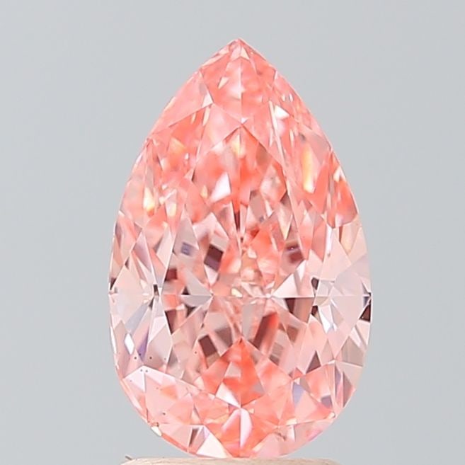 Loose Diamond - PEAR 2.1ct Fancy Vivid Pink VS1 (1 of 1)