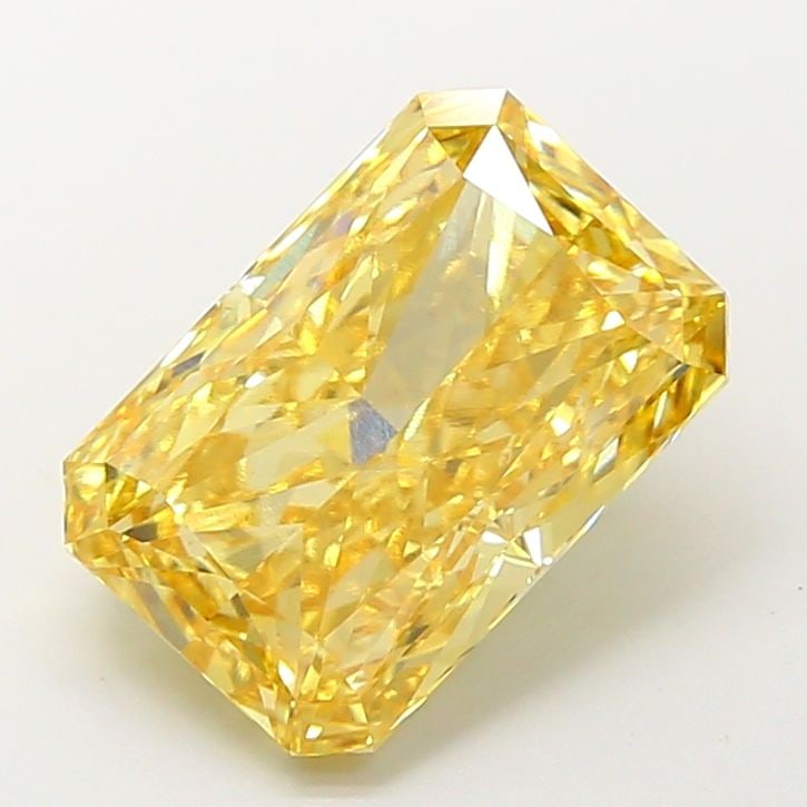 Loose Diamond - RADIANT 6.01ct Fancy Intense Yellow VS2: Loose Diamond - RADIANT 6.01ct Fancy Intense Yellow VS2 Source: This is a real non-mined Diamond that has been grown in a lab Shape: RADIANT Carats: 6.01 Color: Fancy Intense Yellow Certification: IGI