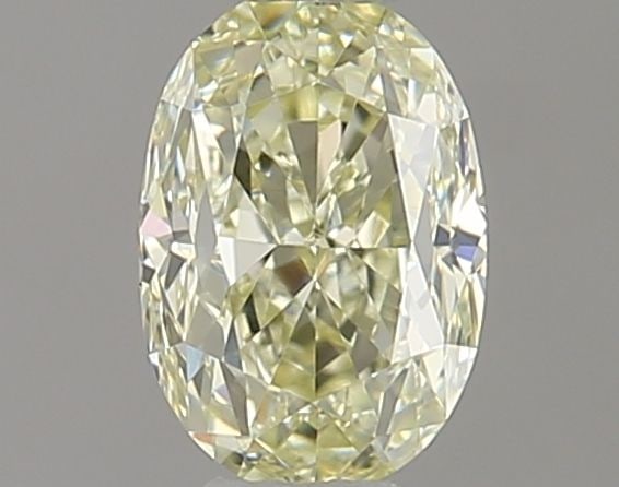 Loose Diamond - OVAL 0.44ct Fancy Light Yellow VS1: Loose Diamond - OVAL 0.44ct Fancy Light Yellow VS1 Source: Natural Shape: OVAL Carats: 0.44 Color: Fancy Light Yellow Certification: NONE Video: