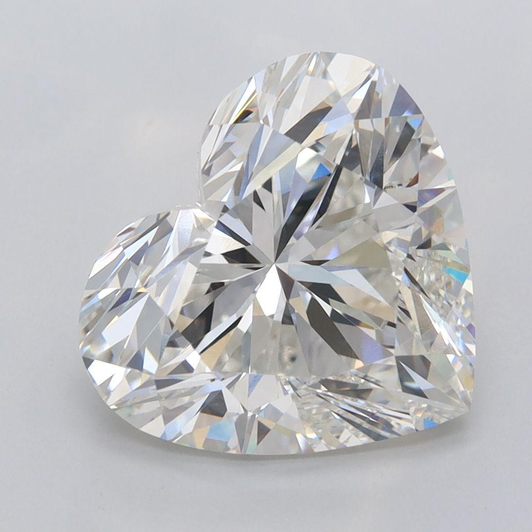 Loose Diamond - HEART 5.0ct G VVS1: Loose Diamond - HEART 5.0ct G VVS1 Source: This is a real non-mined Diamond that has been grown in a lab Shape: HEART Carats: 5.0 Color: G Clarity: VVS1 Certification: IGI Video:
