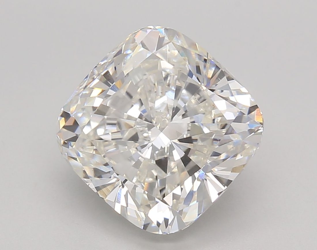 Loose Diamond - CUSHION BRILLIANT 5.02ct G VS1: Loose Diamond - CUSHION BRILLIANT 5.02ct G VS1 Source: This is a real non-mined Diamond that has been grown in a lab Shape: CUSHION BRILLIANT Carats: 5.02 Color: G Clarity: VS1 Certification: NONE