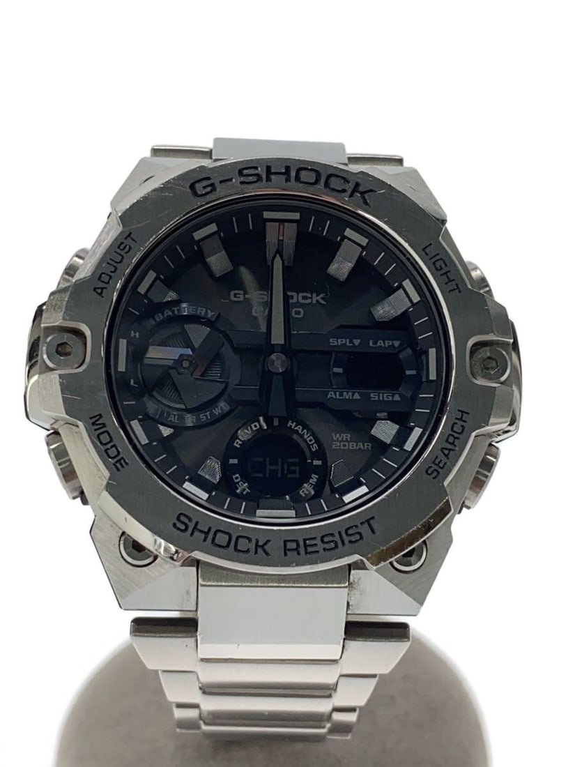 CASIO G-SHOCK GST-B400D-1AJF Men's Wristwatch: CASIO G-SHOCK GST-B400D-1AJF Men's Wristwatch This is a Casio G-SHOCK GST-B400D-1AJF men's wristwatch. Made in Japan, this pre-owned watch offers the renowned durability and style associated with the 