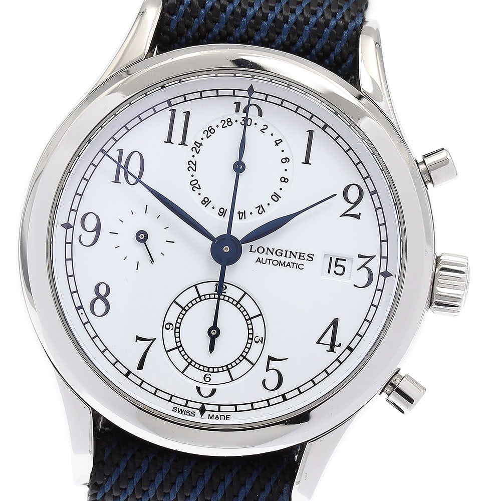 Longines Heritage Classic Chronograph Men's Wristwatch L2.815.4 (1 of 6)