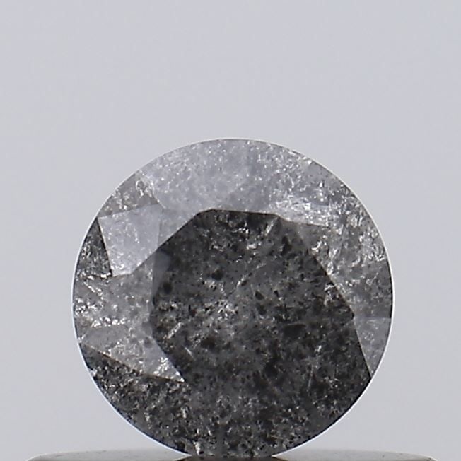 Loose Diamond - ROUND 0.38ct Salt and Pepper I3: Loose Diamond - ROUND 0.38ct Salt and Pepper I3 Source: Natural Shape: ROUND Carats: 0.38 Color: Salt and Pepper Certification: NONE Video:
