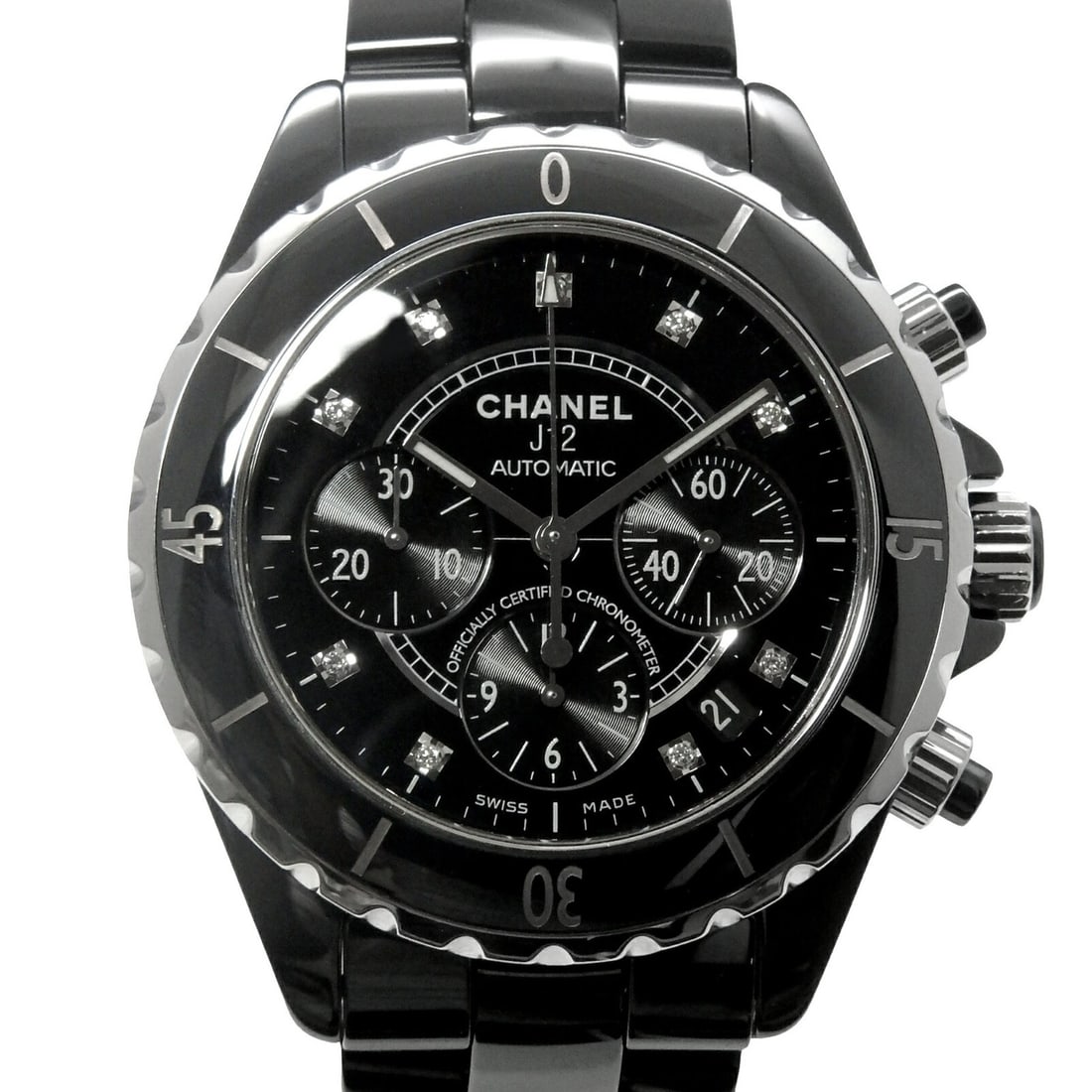 Chanel J12 Automatic Men's 41mm Chronograph Watch (1 of 7)