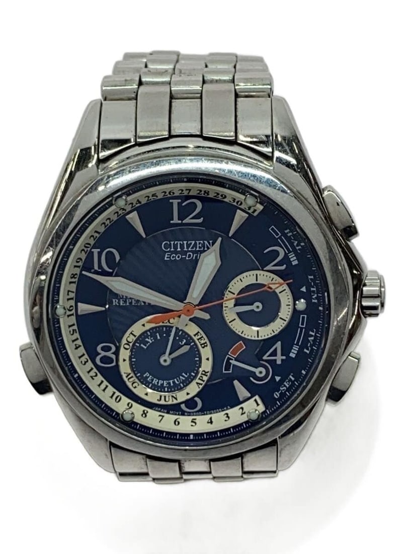 Citizen Eco-Drive Solar Perpetual Minute Repeater Men's Wristwatch (1 of 5)