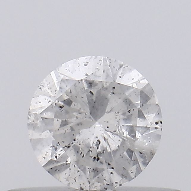 Loose Diamond - ROUND 0.31ct Salt and Pepper I3: Loose Diamond - ROUND 0.31ct Salt and Pepper I3 Source: Natural Shape: ROUND Carats: 0.31 Color: Salt and Pepper Certification: NONE Video: