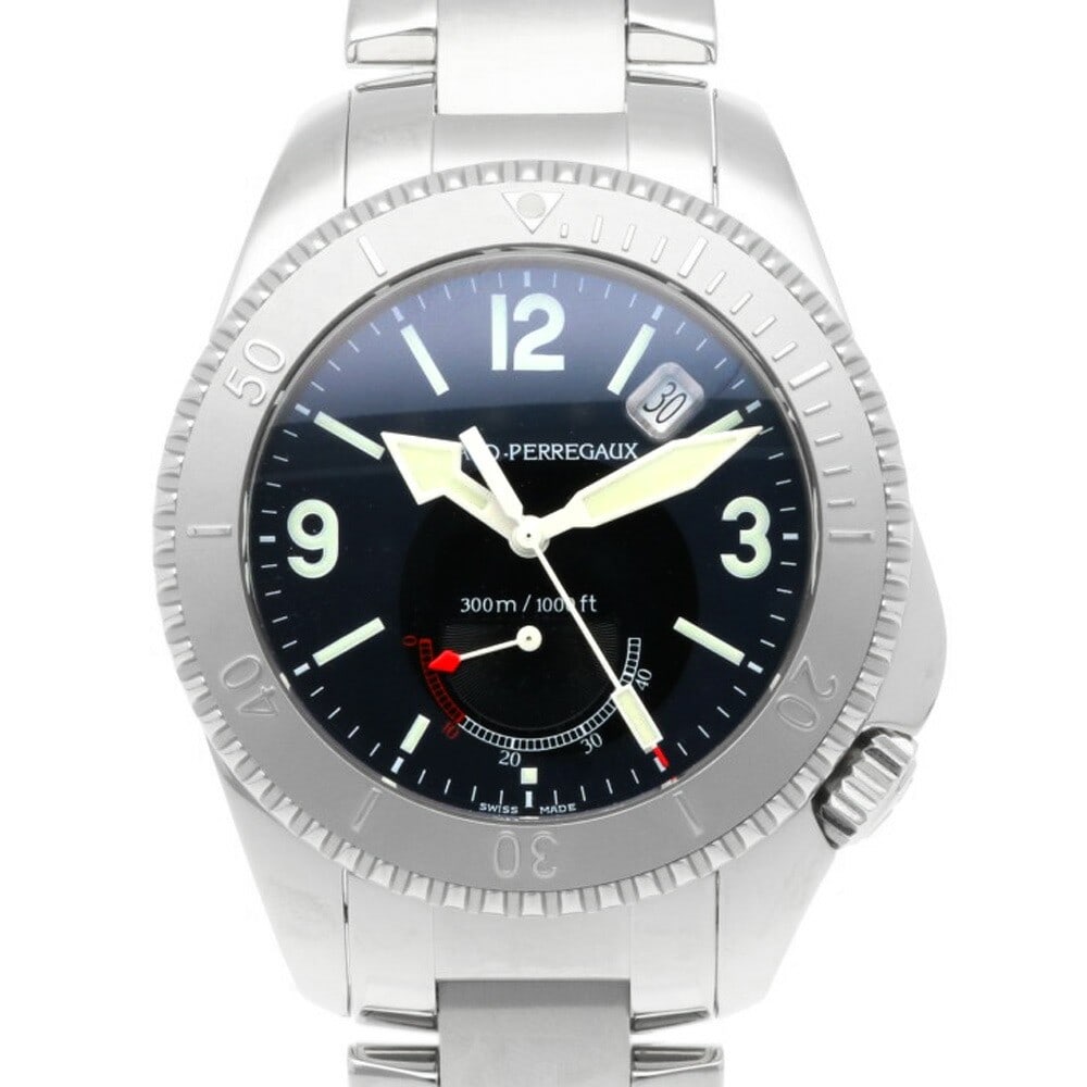 Seahawk 2 Girard-Perregaux Automatic Steel Men's Wristwatch 4992 (1 of 8)