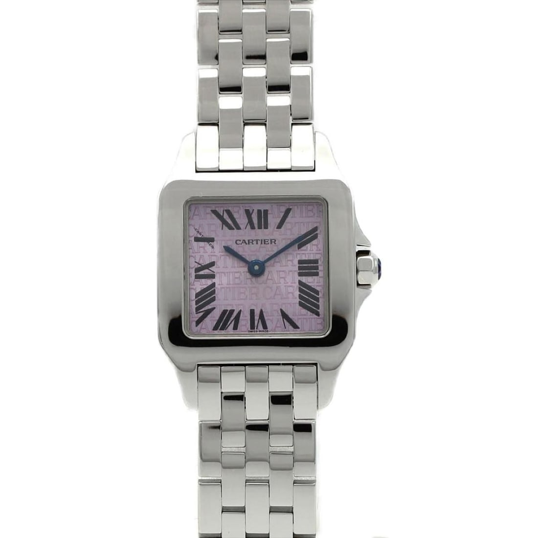 Cartier Santos Demoiselle Quartz Ladies Watch 2008 Christmas Limited W2510002: Cartier Santos Demoiselle Quartz Ladies Watch 2008 Christmas Limited W2510002 This Cartier Santos Demoiselle SM is a women's wristwatch from the 2008 Christmas Limited collection. Featuring Swiss craf