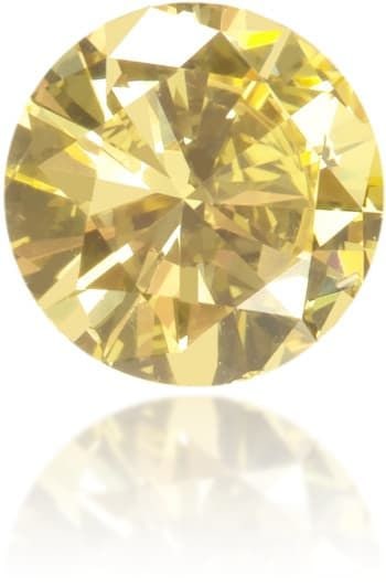 Loose Diamond - ROUND 0.28ct Fancy Intense Yellow SI2: Loose Diamond - ROUND 0.28ct Fancy Intense Yellow SI2 Source: Natural Shape: ROUND Carats: 0.28 Color: Fancy Intense Yellow Certification: NONE The Diamond Depot Guarantee: All items in this auction a