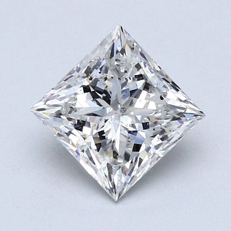 Loose Diamond - PRINCESS 2.03ct F I1: Loose Diamond - PRINCESS 2.03ct F I1 Source: Natural Shape: PRINCESS Carats: 2.03 Color: F Clarity: I1 Certification: GIA Video: