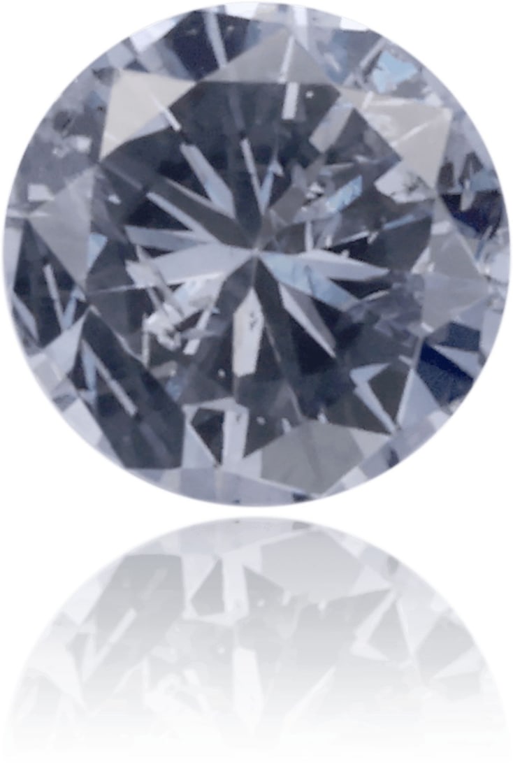 Loose Diamond - ROUND 0.09ct Fancy Violet I2 (1 of 1)