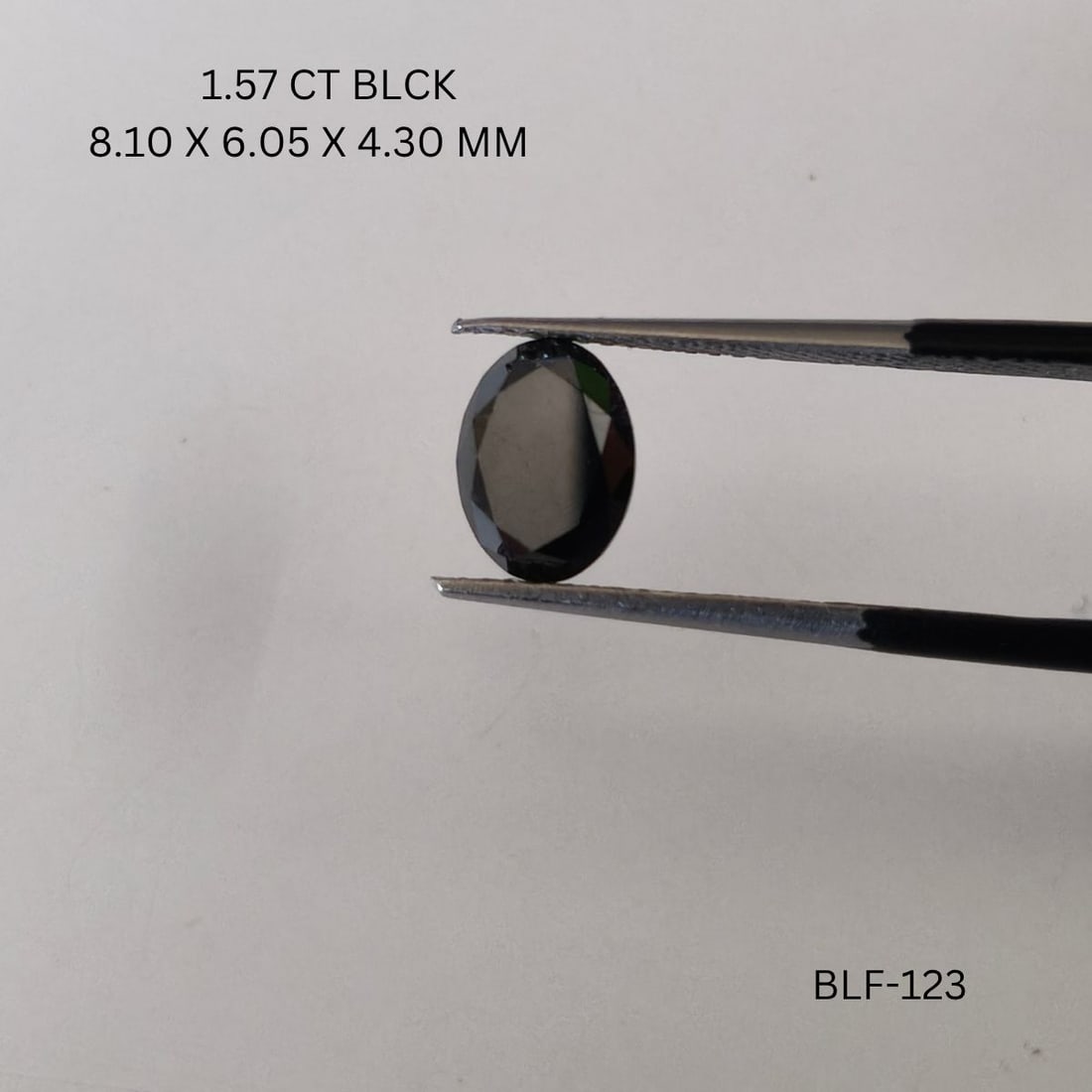 Loose Diamond - OVAL 1.57ct Black I1 (1 of 1)