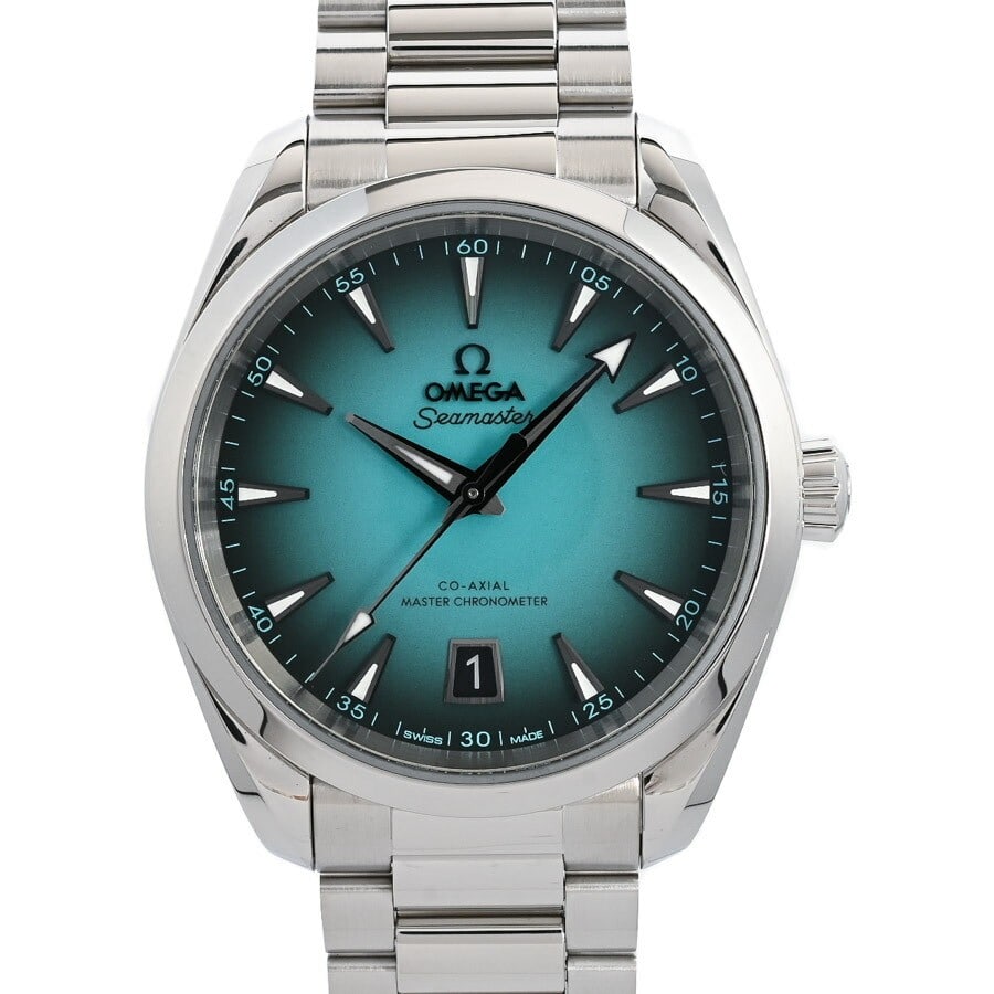 Omega Aqua Terra Men's Seamaster Wristwatch 220.10.38.20.03.005: Omega Aqua Terra Men's Seamaster Wristwatch 220.10.38.20.03.005 This is an OMEGA Seamaster Aqua Terra 220.10.38.20.03.005 wristwatch designed for men. Manufactured in Switzerland, this pre-owned timep