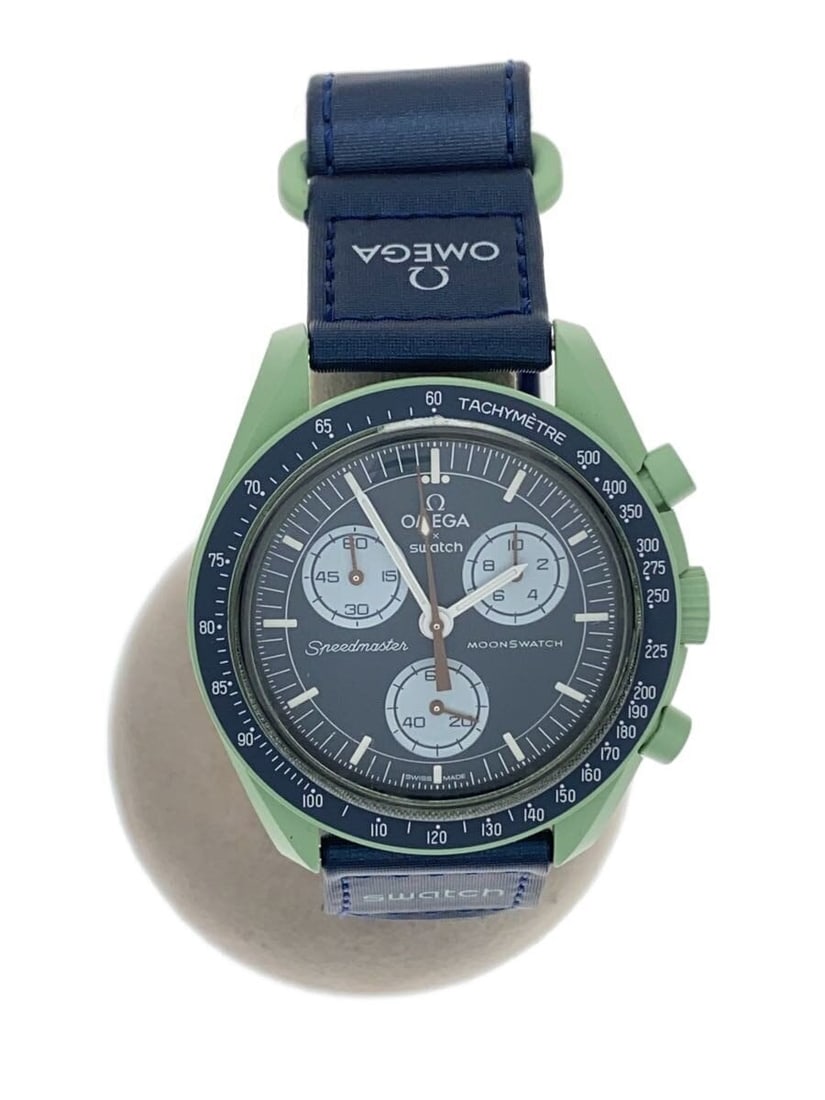 OMEGAxSWATCH Mission to Earth SO33G100 Men's Wristwatch (1 of 7)