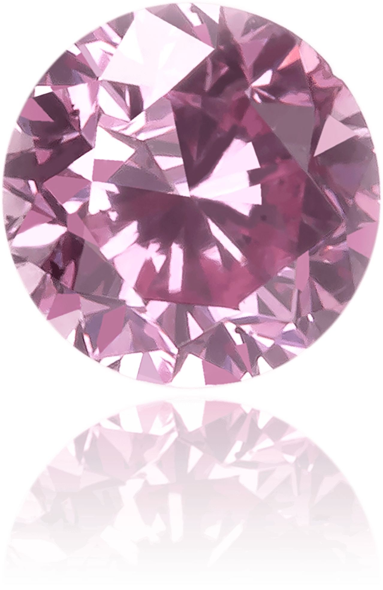 Loose Diamond - ROUND 0.16ct Fancy Deep Pink SI2 (1 of 1)
