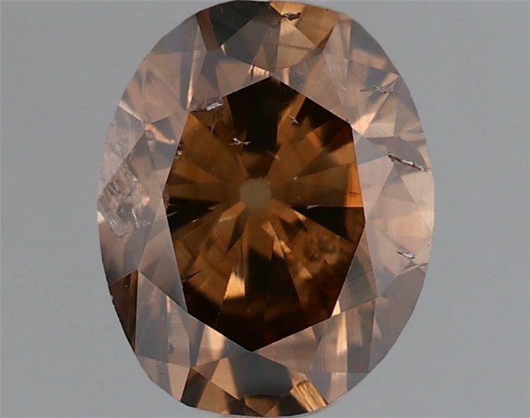 Loose Diamond - OVAL 1.0ct Fancy Dark Yellowish Brown (1 of 1)