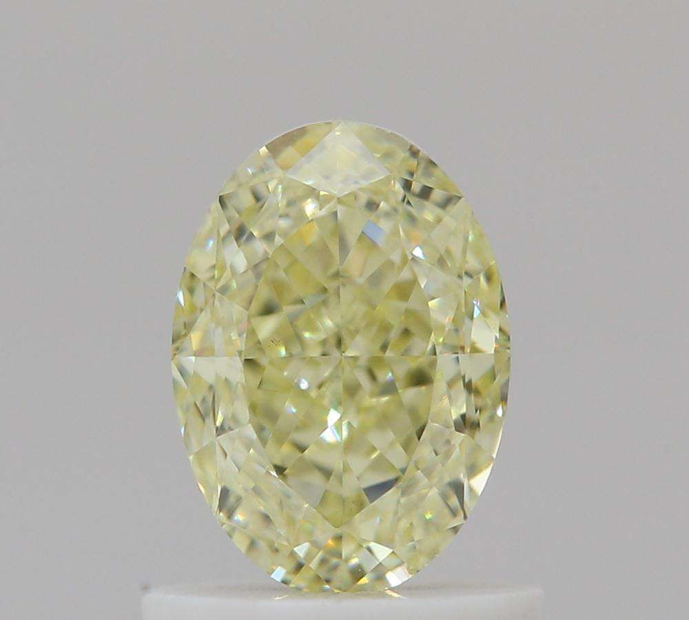 Loose Diamond - OVAL 1.01ct Fancy Light Yellow VS1: Loose Diamond - OVAL 1.01ct Fancy Light Yellow VS1 Source: Natural Shape: OVAL Carats: 1.01 Color: Fancy Light Yellow Certification: GIA Video: