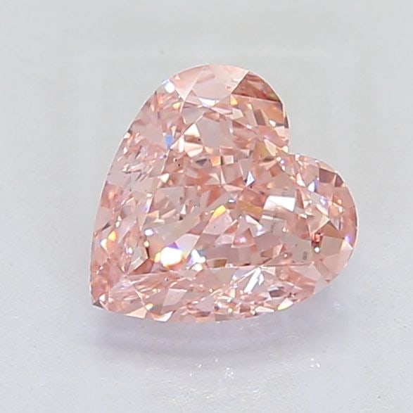 Loose Diamond - HEART 2.53ct Fancy Intense Pink VS1: Loose Diamond - HEART 2.53ct Fancy Intense Pink VS1 Source: This is a real non-mined Diamond that has been grown in a lab Shape: HEART Carats: 2.53 Color: Fancy Intense Pink Certification: IGI Video: