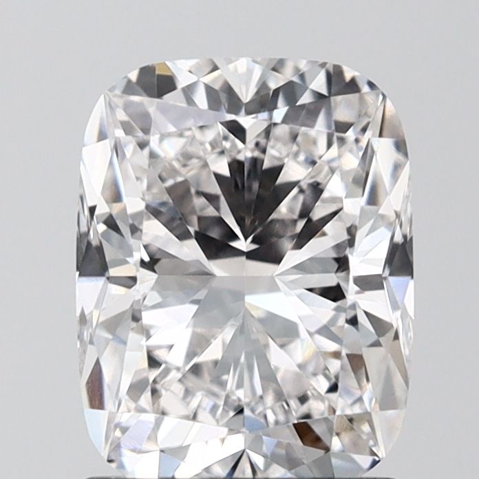 Loose Diamond - CUSHION BRILLIANT 1.54ct E VVS2: Loose Diamond - CUSHION BRILLIANT 1.54ct E VVS2 Source: This is a real non-mined Diamond that has been grown in a lab Shape: CUSHION BRILLIANT Carats: 1.54 Color: E Clarity: VVS2 Certification: IGI