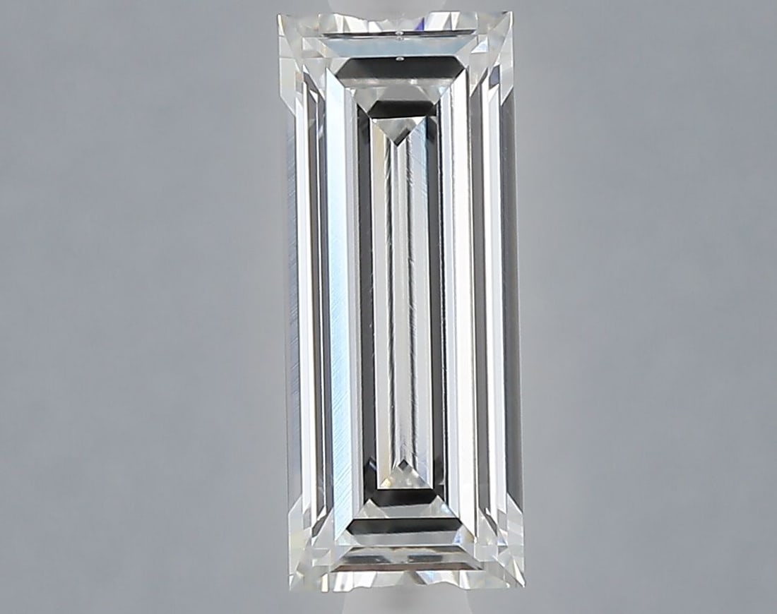 Loose Diamond - BAGUETTE 1.1ct E VS1: Loose Diamond - BAGUETTE 1.1ct E VS1 Source: This is a real non-mined Diamond that has been grown in a lab Shape: BAGUETTE Carats: 1.1 Color: E Clarity: VS1 Certification: NONE Video: