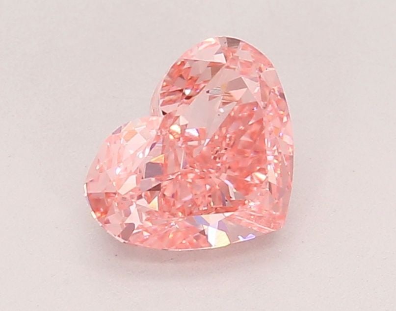 Loose Diamond - HEART 1.42ct Fancy Vivid Pink VS1: Loose Diamond - HEART 1.42ct Fancy Vivid Pink VS1 Source: This is a real non-mined Diamond that has been grown in a lab Shape: HEART Carats: 1.42 Color: Fancy Vivid Pink Certification: IGI Video: