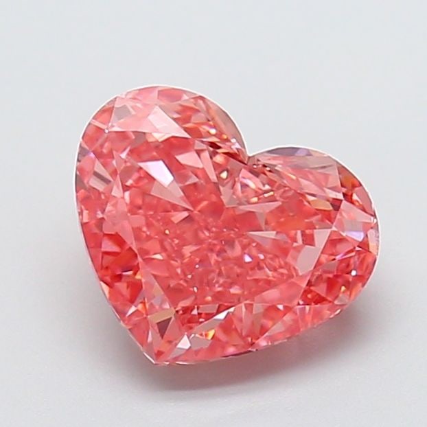 Loose Diamond - HEART 2.0ct Fancy Vivid Pink VS2: Loose Diamond - HEART 2.0ct Fancy Vivid Pink VS2 Source: This is a real non-mined Diamond that has been grown in a lab Shape: HEART Carats: 2.0 Color: Fancy Vivid Pink Certification: IGI Video: