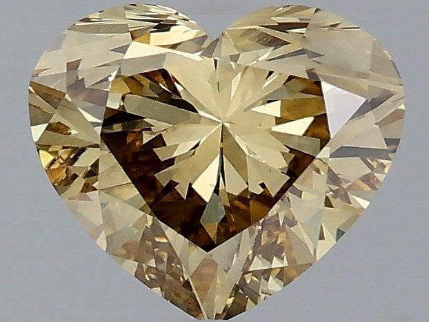 Loose Diamond - HEART 1.55ct Fancy Yellow VS1: Loose Diamond - HEART 1.55ct Fancy Yellow VS1 Source: This is a real non-mined Diamond that has been grown in a lab Shape: HEART Carats: 1.55 Color: Fancy Yellow Certification: IGI Video: