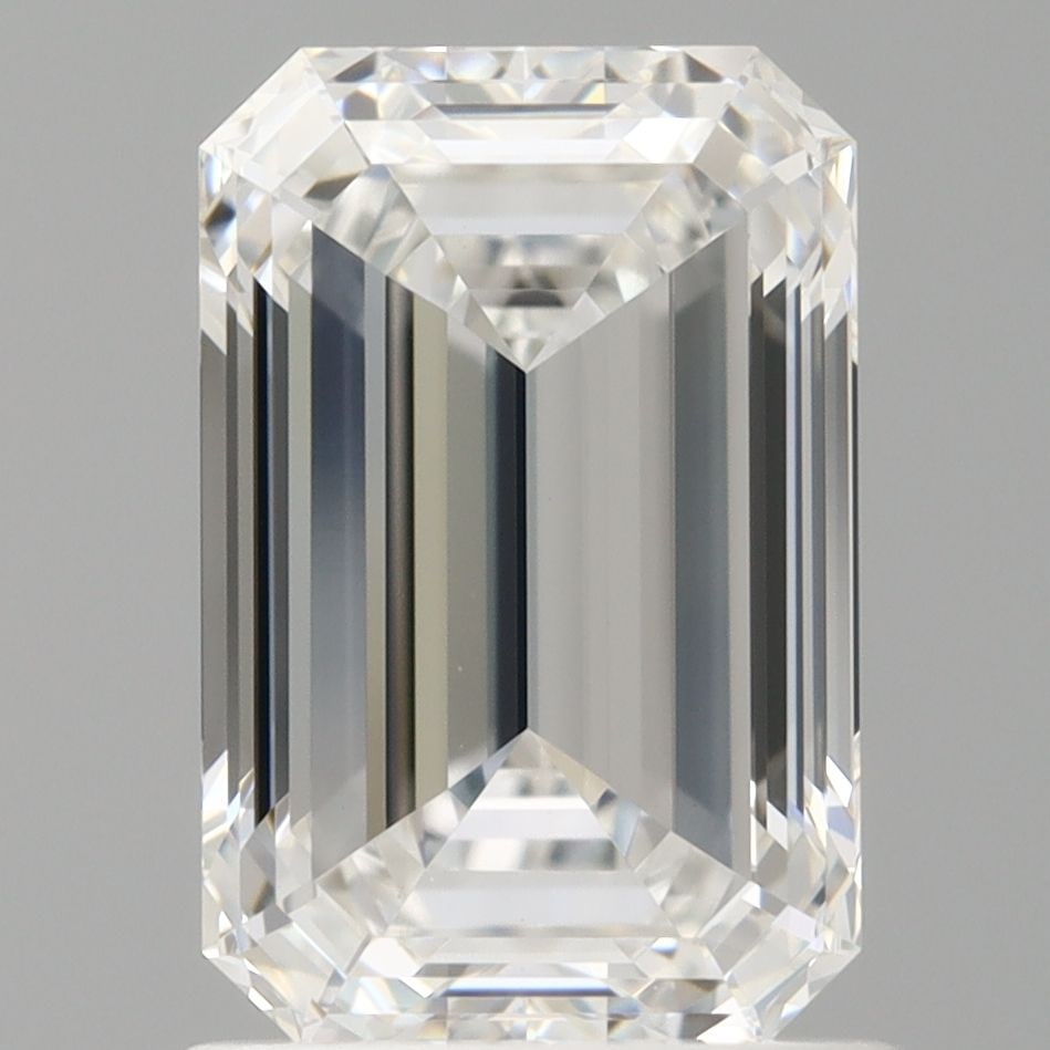 Loose Diamond - EMERALD 1.55ct E VVS2: Loose Diamond - EMERALD 1.55ct E VVS2 Source: This is a real non-mined Diamond that has been grown in a lab Shape: EMERALD Carats: 1.55 Color: E Clarity: VVS2 Certification: IGI Video: Video Link The