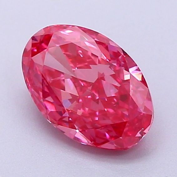 Loose Diamond - OVAL 1.32ct Fancy Vivid Pink SI1: Loose Diamond - OVAL 1.32ct Fancy Vivid Pink SI1 Source: This is a real non-mined Diamond that has been grown in a lab Shape: OVAL Carats: 1.32 Color: Fancy Vivid Pink Certification: NONE Video:
