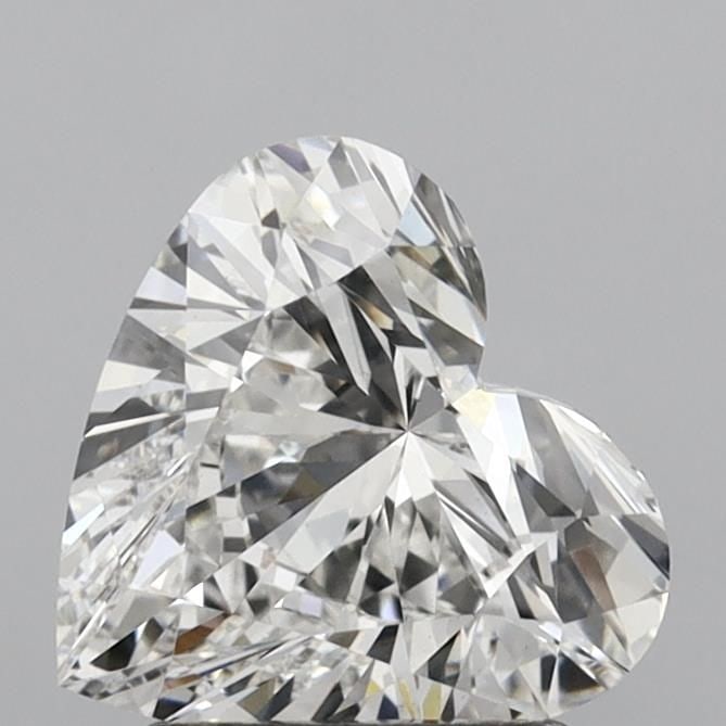 Loose Diamond - HEART 1.84ct F VVS2: Loose Diamond - HEART 1.84ct F VVS2 Source: This is a real non-mined Diamond that has been grown in a lab Shape: HEART Carats: 1.84 Color: F Clarity: VVS2 Certification: IGI Video: