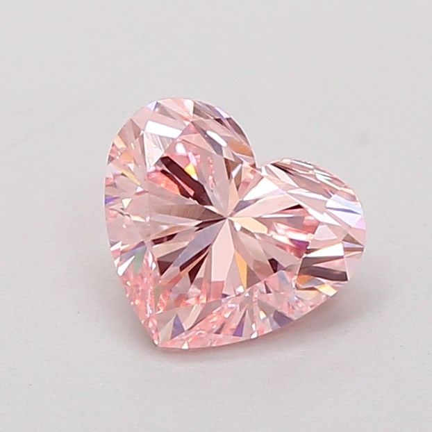 Loose Diamond - HEART 1.02ct Fancy Vivid Pink VS1: Loose Diamond - HEART 1.02ct Fancy Vivid Pink VS1 Source: This is a real non-mined Diamond that has been grown in a lab Shape: HEART Carats: 1.02 Color: Fancy Vivid Pink Certification: IGI Video: