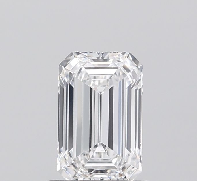 Loose Diamond - EMERALD 1.03ct D IF: Loose Diamond - EMERALD 1.03ct D IF Source: This is a real non-mined Diamond that has been grown in a lab Shape: EMERALD Carats: 1.03 Color: D Clarity: IF Certification: IGI The Diamond Depot