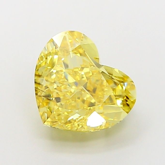 Loose Diamond - HEART 2.82ct Fancy Intense Yellow VS2: Loose Diamond - HEART 2.82ct Fancy Intense Yellow VS2 Source: This is a real non-mined Diamond that has been grown in a lab Shape: HEART Carats: 2.82 Color: Fancy Intense Yellow Certification: IGI Vid