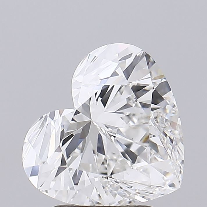 Loose Diamond - HEART 2.62ct F VVS2: Loose Diamond - HEART 2.62ct F VVS2 Source: This is a real non-mined Diamond that has been grown in a lab Shape: HEART Carats: 2.62 Color: F Clarity: VVS2 Certification: HRD Video:
